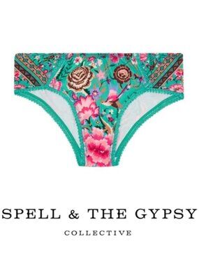 Spell Babushka Turquoise Bloomer Large b35